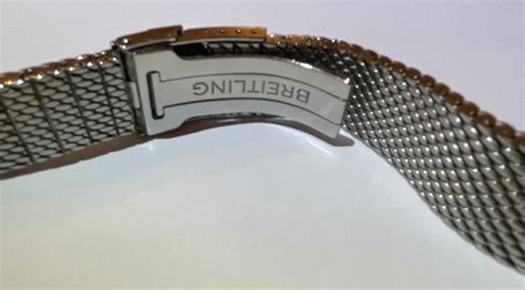 breitling milanese band|breitling band replacement.